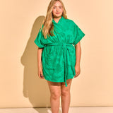 Green Cotton Beach & Bathrobe