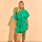 Green Cotton Beach & Bathrobe