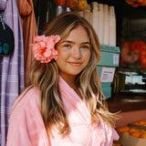 Pink Cotton Beach & Bathrobe