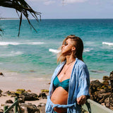 Blue Cotton Beach & Bathrobe (PRE-ORDER)