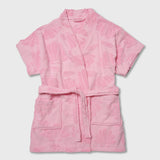 Pink Cotton Beach & Bathrobe