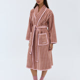 PRE-ORDER Winter Robe - Tan Stripe