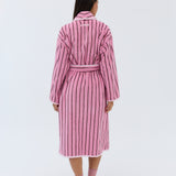 PRE-ORDER Winter Robe - Pink Stripe