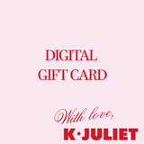 Digital Gift Card
