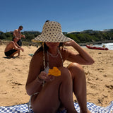 Polka Dot Hat - Yellow