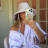 Polka Dot Hat - Pink